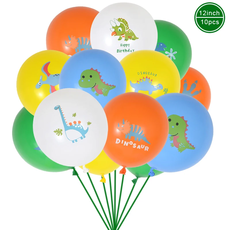 10pcs 12inch Dinosaur Latex Balloons Colorful Balloons For Kids Jungle Birthday Party Decoration Supplies Baby Shower Air Globos
10pcs 12inch Dinosaur Latex Balloons Colorful Balloons For Kids Jungle Birthday Party Decoration Supplies Baby Shower Air Globos