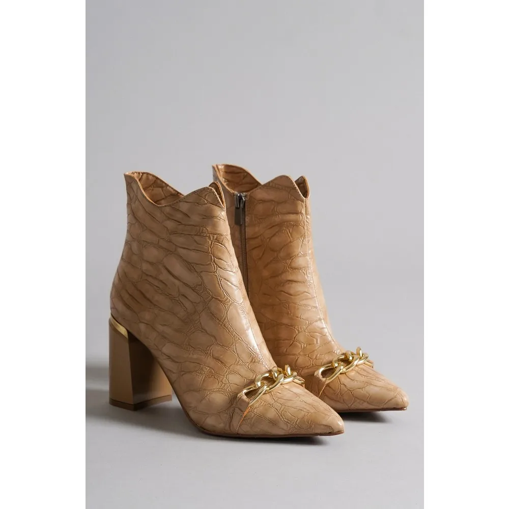 Боковая молния с острым носком Dorlie Kroko Fronting Zincirli
Боковая молния с острым носком Dorlie Kroko Fronting Zincirli