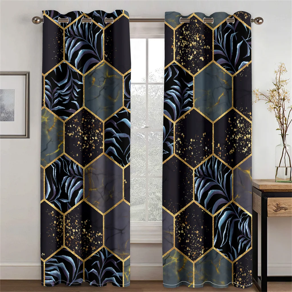 Marble Texture Black Gold Classic Curtain Luxury Living Room Bedroom Home Decoration Shading Rate More Than 90% UV Protection
Marble Texture Black Gold Classic Curtain Luxury Living Room Bedroom Home Decoration Shading Rate More Than 90% UV Protection