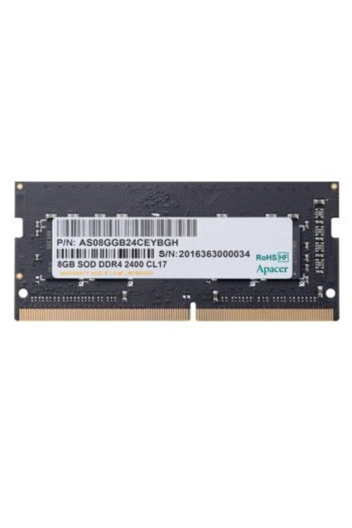 Es.08g21.gsh 8gb (1x8gb) DDR4 3200mhz Cl22 Notebook Ram (memory)
Es.08g21.gsh 8gb (1x8gb) DDR4 3200mhz Cl22 Notebook Ram (memory)