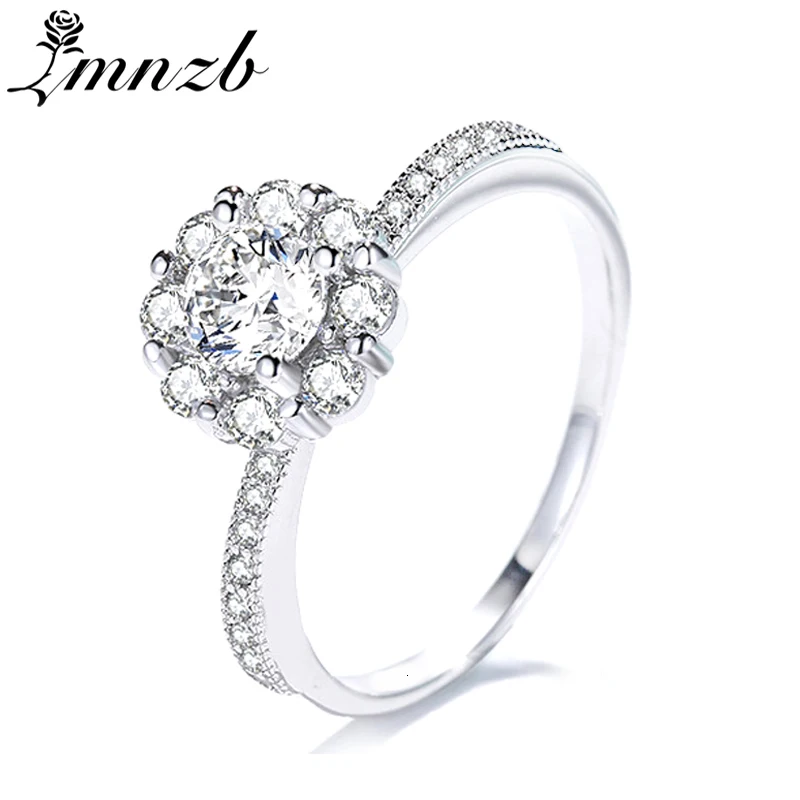 LMNZB Luxury Flower Full Small CZ Ring Genuine Tibetan Silver Ring 5A Cubic Zircon Wedding Jewelry Fashion Crown Rings LR324
LMNZB Luxury Flower Full Small CZ Ring Genuine Tibetan Silver Ring 5A Cubic Zircon Wedding Jewelry Fashion Crown Rings LR324