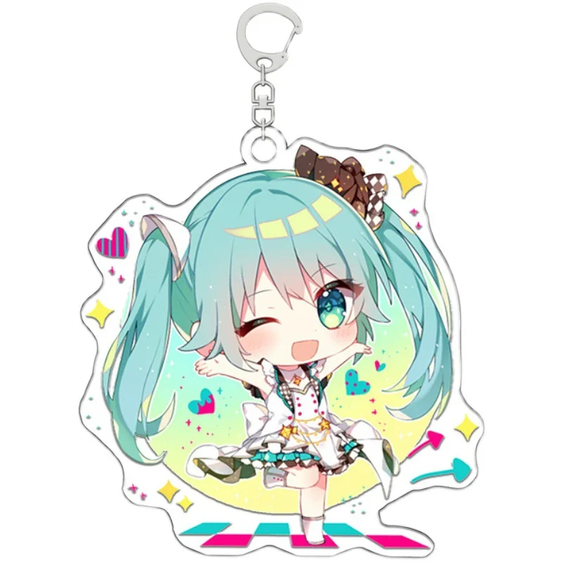 Аниме мультфильм Hatsune Miku акриловый брелок аксессуары милая сумка Подвеска милая фотография для фанатов подарок ювелирные изделия
Аниме мультфильм Hatsune Miku акриловый брелок аксессуары милая сумка Подвеска милая фотография для фанатов подарок ювелирные изделия