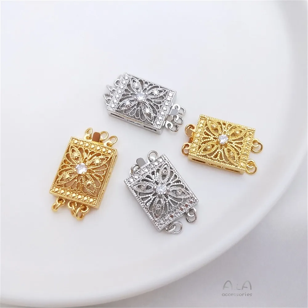 9mm mini OT buckle 14K gold color protection O chain end buckle DIY bracelet necklace connection accessories
9mm mini OT buckle 14K gold color protection O chain end buckle DIY bracelet necklace connection accessories