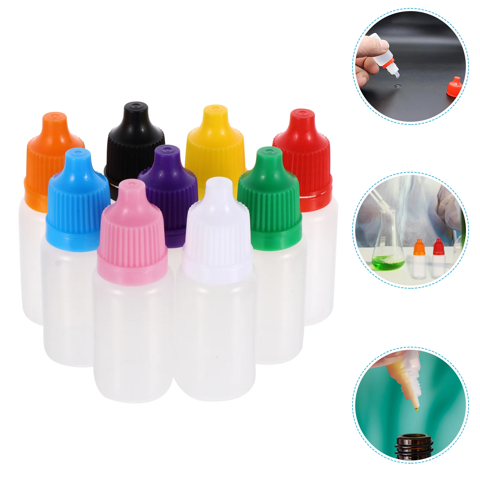 50pcs Eye Liquid Empty Dropper Bottles Translucent Squeezable Dropper Bottle
50pcs Eye Liquid Empty Dropper Bottles Translucent Squeezable Dropper Bottle