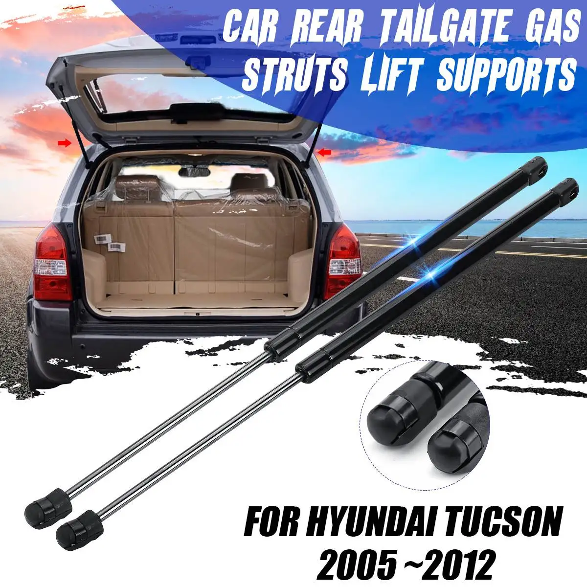 Rear Trunk Tailgate Boot Rear Window Glass Gas Spring Shock Lift Strut Struts Support Bar Rod For Hyundai Tucson 2005 - 2012
Rear Trunk Tailgate Boot Rear Window Glass Gas Spring Shock Lift Strut Struts Support Bar Rod For Hyundai Tucson 2005 - 2012
