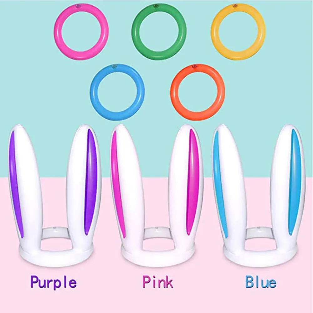 Inflatable Toys Easter Party Games Easter Bunny Rabbit Ears Hat & Ring Toss Easter Kids Ring Game Toy Funny Birthday Gift
Inflatable Toys Easter Party Games Easter Bunny Rabbit Ears Hat & Ring Toss Easter Kids Ring Game Toy Funny Birthday Gift