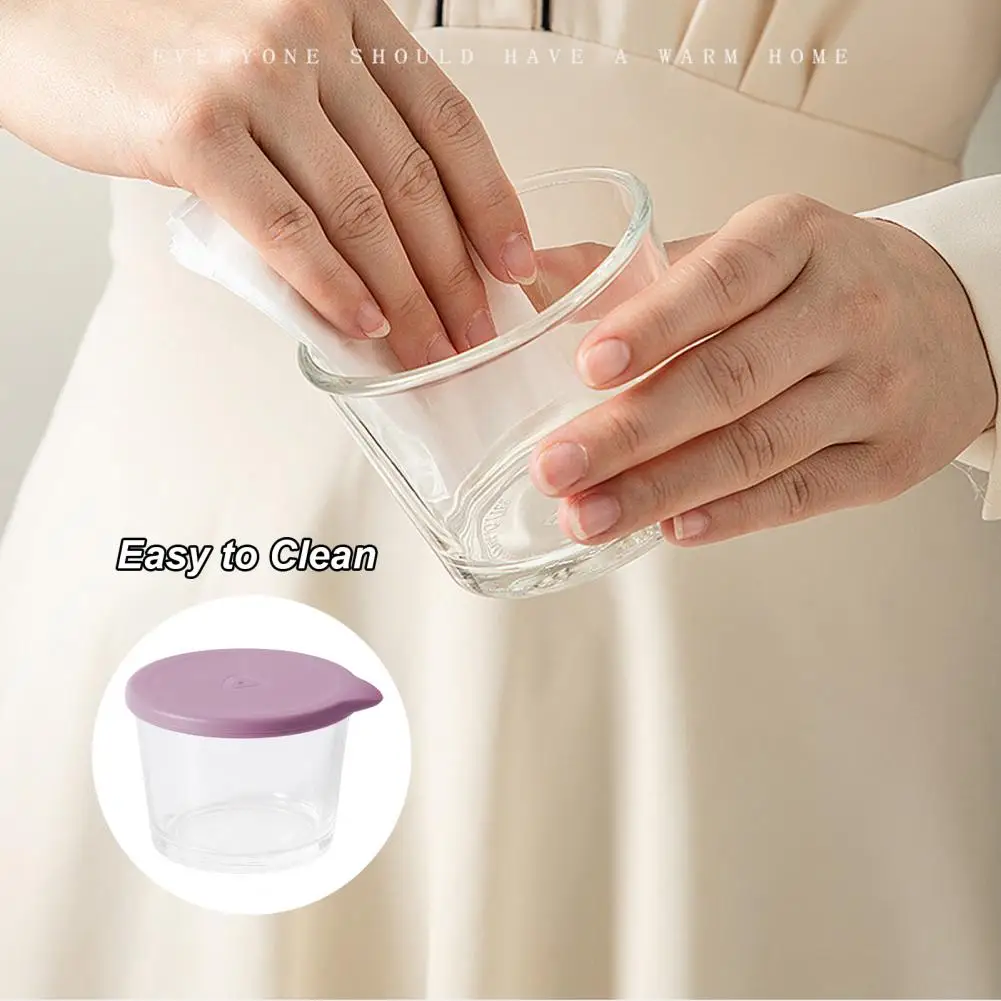 Food Container with Airtight Lid Clear Glass Round Meal Prep Container Wide Mouth Food Storage Container Kitchen Supplies
Food Container with Airtight Lid Clear Glass Round Meal Prep Container Wide Mouth Food Storage Container Kitchen Supplies