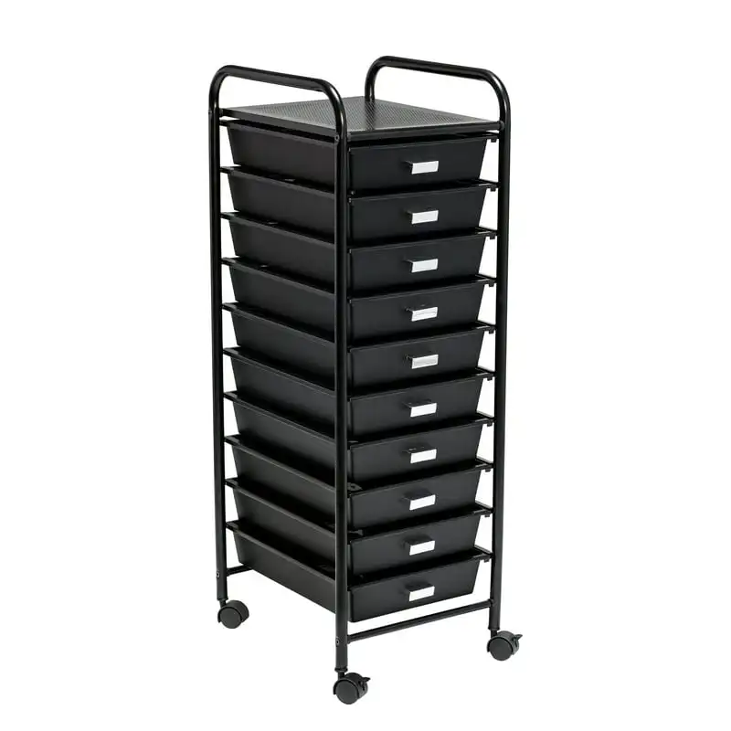 Can Do 10-Drawer Metal Rolling Storage Cart, Black Organizers storage Storage Bathroom shelves Bathroom accessories Caddy organi
Can Do 10-Drawer Metal Rolling Storage Cart, Black Organizers storage Storage Bathroom shelves Bathroom accessories Caddy organi