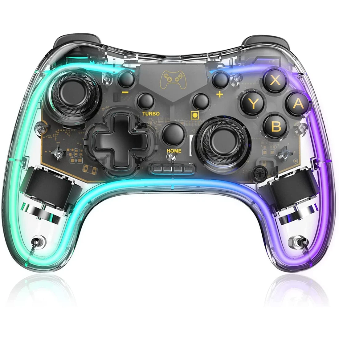 For Switch Controller,Wireless Switch Pro Controller for Nintendo Switch,Wake-Up Function and Adjustable LED A
For Switch Controller,Wireless Switch Pro Controller for Nintendo Switch,Wake-Up Function and Adjustable LED A