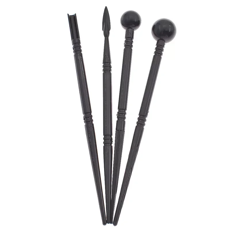 4PCS/set Black Carving Craft Brush Pottery Clay Tools Accessories DIY Manual Polymer Clay Sculpture Modeling Tool
4PCS/set Black Carving Craft Brush Pottery Clay Tools Accessories DIY Manual Polymer Clay Sculpture Modeling Tool