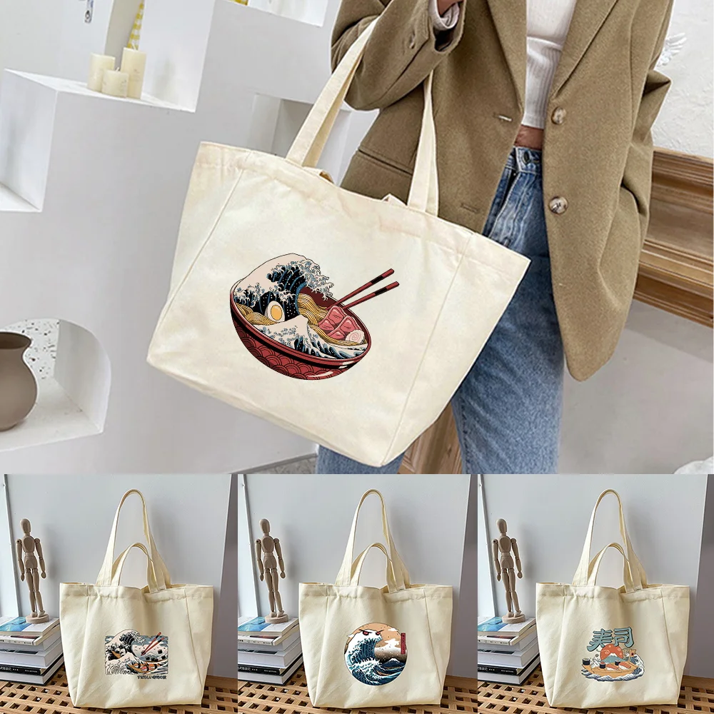 2022 New Wave Series Shopping Bag Canvas Shoulder Bag Environmental Shopping Bag Trend Tote Bag Purses Casual Handbags for Women
2022 New Wave Series Shopping Bag Canvas Shoulder Bag Environmental Shopping Bag Trend Tote Bag Purses Casual Handbags for Women