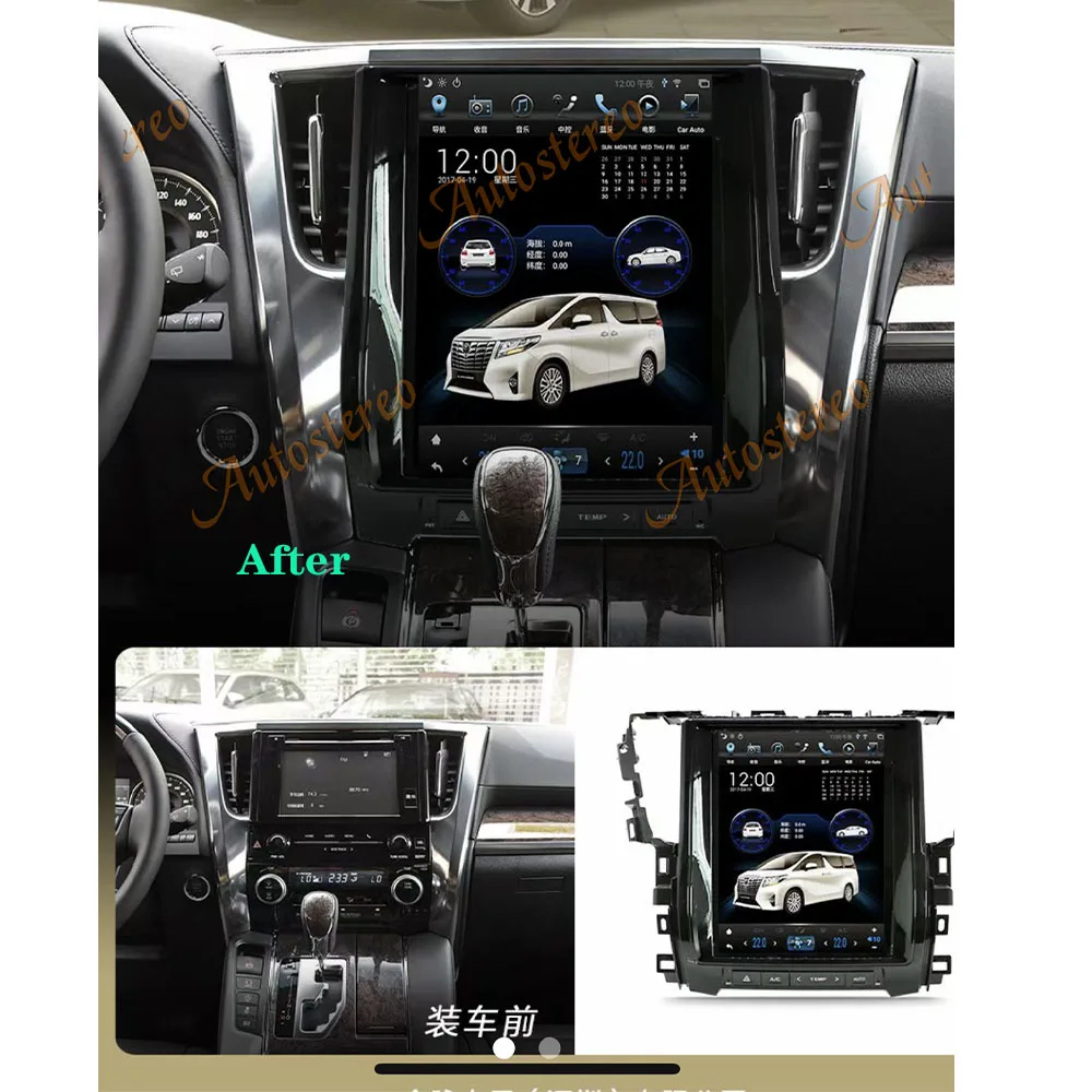 Автомагнитола для Toyota Alphard Vellfire, мультимедийный проигрыватель на Android, с радио, GPS, стереозвуком, с возможностью воспроизведения 30 градусов
Автомагнитола для Toyota Alphard Vellfire, мультимедийный проигрыватель на Android, с радио, GPS, стереозвуком, с возможностью воспроизведения 30 градусов