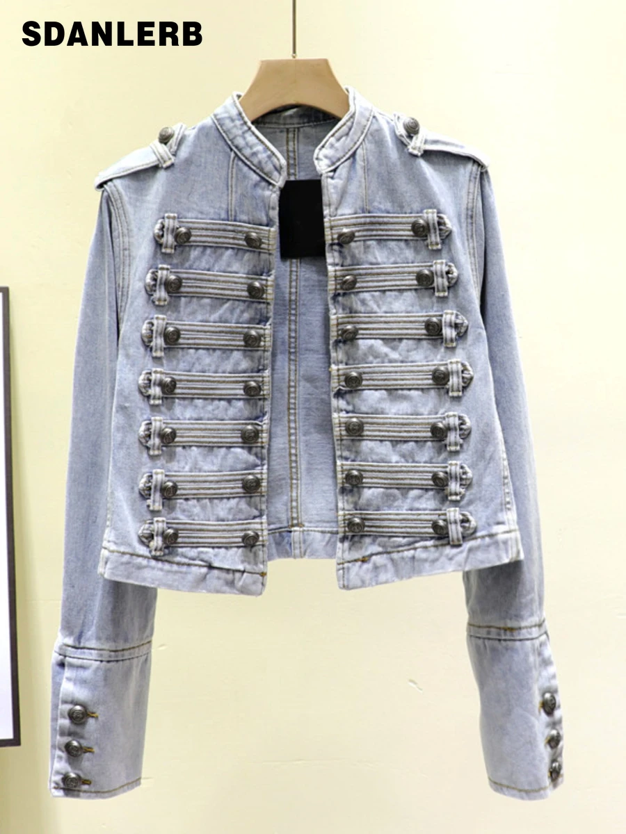 Vintage Denim Jacket Women's Spring Autumn 2022 New Loose Korean Style Ins Trendy Slimming Long Sleeve Streetwear Clothing
Vintage Denim Jacket Women's Spring Autumn 2022 New Loose Korean Style Ins Trendy Slimming Long Sleeve Streetwear Clothing