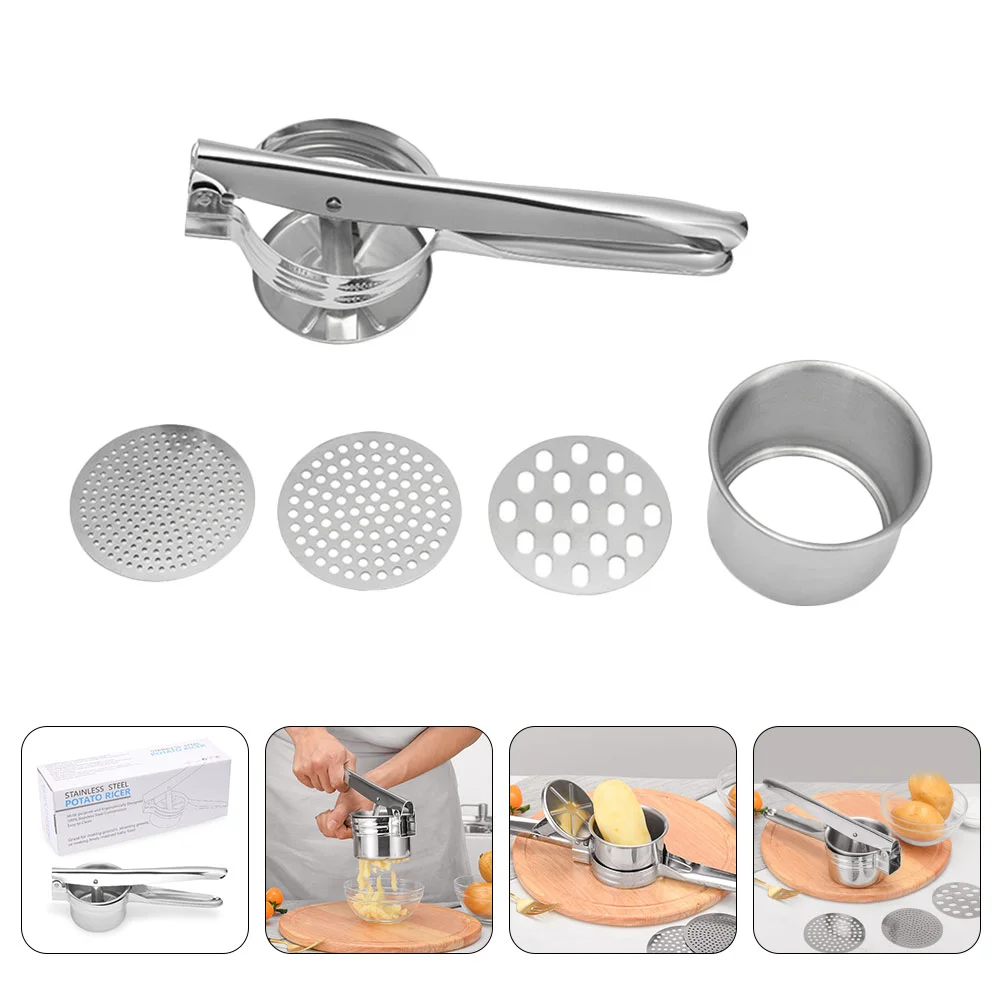 Masher Potato Ricer Crusher Vegetable Fruit Kitchen Tool Bean Hand Avocado Grinder Pumpkin Presser Scraper Utensils Scoop
Masher Potato Ricer Crusher Vegetable Fruit Kitchen Tool Bean Hand Avocado Grinder Pumpkin Presser Scraper Utensils Scoop