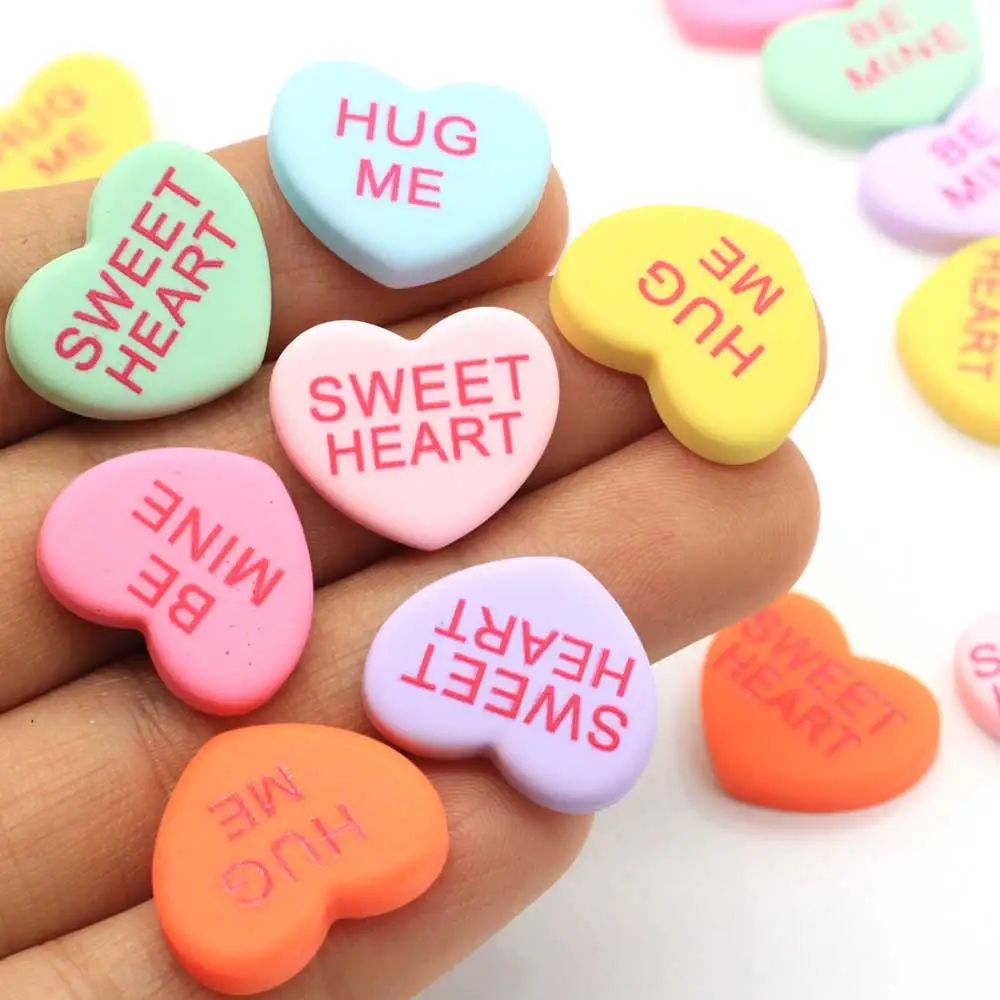 Colorful Hug Me Sweet Heart Resin Flatback Cabochon Craft Scrapbooking Hair Bow Embellishments DIY
Colorful Hug Me Sweet Heart Resin Flatback Cabochon Craft Scrapbooking Hair Bow Embellishments DIY