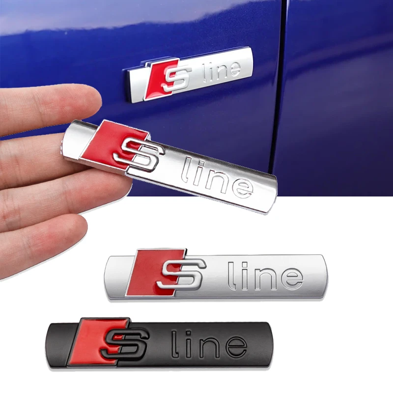 Car Side Wing Emblem Fender Badge Sticker for Audi S Line Sline TT J8 B8 A1 A3 A4 B5 B6 B7 A5 A6 Q3 Q5 Q7 RS1 2 3 4 Metal Strip
Car Side Wing Emblem Fender Badge Sticker for Audi S Line Sline TT J8 B8 A1 A3 A4 B5 B6 B7 A5 A6 Q3 Q5 Q7 RS1 2 3 4 Metal Strip