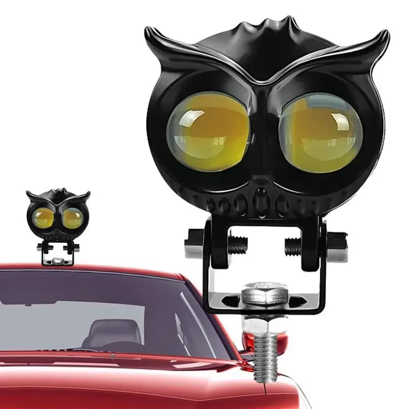 Motorcycle LED Spotlight Creative 40W Owl Shape Motorcycle Headlight Driving Double Color Low beam Hollow Light Bike Accessories
Motorcycle LED Spotlight Creative 40W Owl Shape Motorcycle Headlight Driving Double Color Low beam Hollow Light Bike Accessories