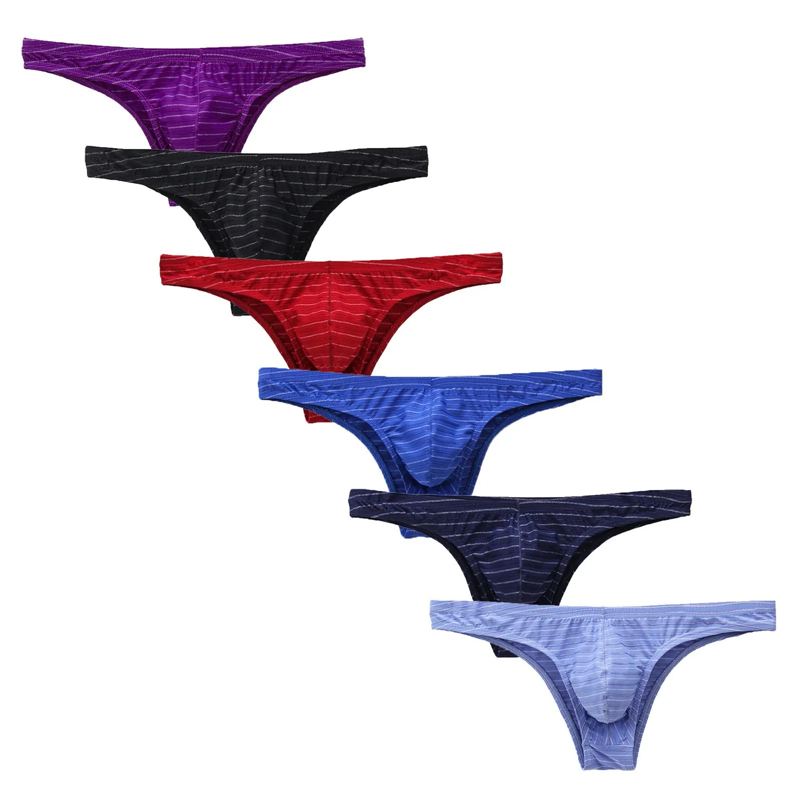 Compression Long Underwear Mens Hip Men's Half Color Striped 6PC Low Bikini Panties Most Popular Mens Boxers Pack Mens Boxers
Compression Long Underwear Mens Hip Men's Half Color Striped 6PC Low Bikini Panties Most Popular Mens Boxers Pack Mens Boxers