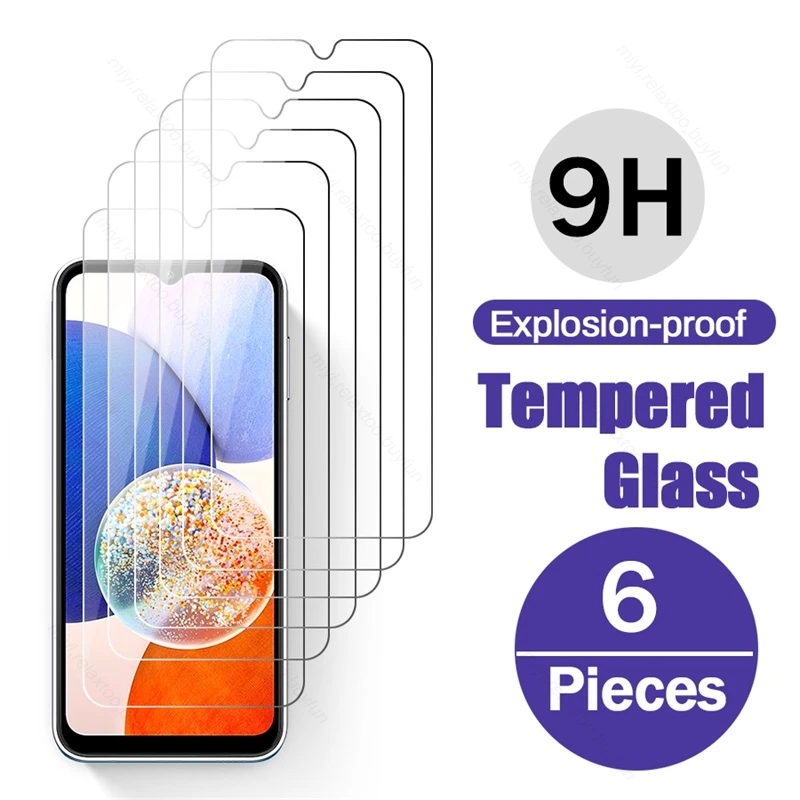 6 шт. HD Защитное стекло для Samsung Galaxy A14 5G Sumsung A 14 14A 2023 SM-A146B/DS 6,6 "9H Premium Защитная пленка для экрана
6 шт. HD Защитное стекло для Samsung Galaxy A14 5G Sumsung A 14 14A 2023 SM-A146B/DS 6,6 "9H Premium Защитная пленка для экрана