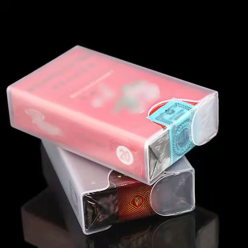 White Transparent Plastic Moisture-proof Moisture-proof Wrinkle-proof Cigarette Case 20 Cigarette Case Men's Gift
White Transparent Plastic Moisture-proof Moisture-proof Wrinkle-proof Cigarette Case 20 Cigarette Case Men's Gift