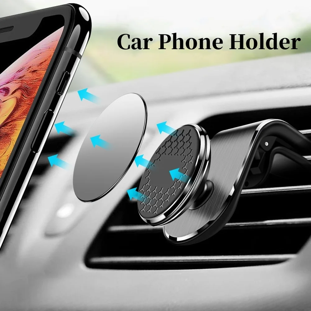 Magnetic Car Phone Holder Air Vent Clip Mount Rotation Cellphone GPS Support For Xiaomi Red Mi Huawei Samsung Phone Stand 
Magnetic Car Phone Holder Air Vent Clip Mount Rotation Cellphone GPS Support For Xiaomi Red Mi Huawei Samsung Phone Stand