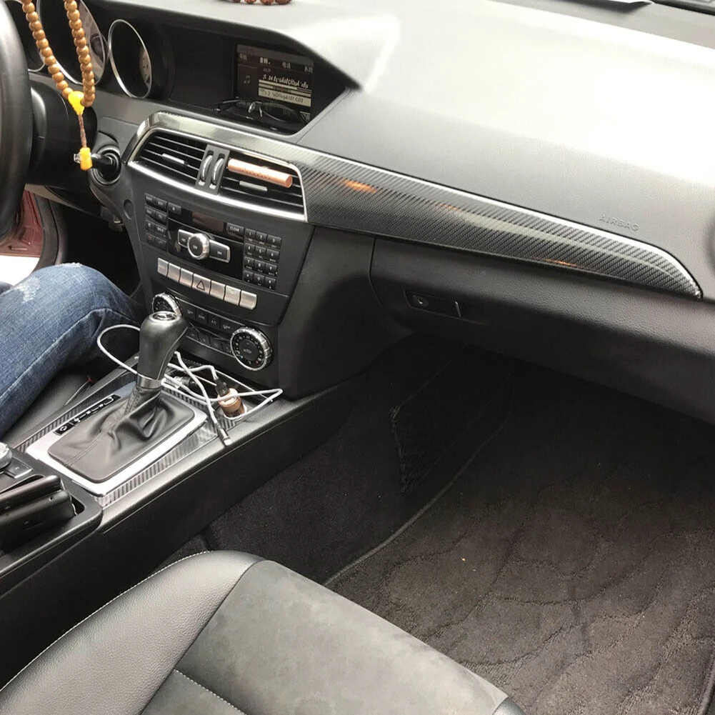 Brand New Easy Installation Stickers Part Decals For Mercedes Pattern Interior W204 Black Carbon Fiber Class C
Brand New Easy Installation Stickers Part Decals For Mercedes Pattern Interior W204 Black Carbon Fiber Class C