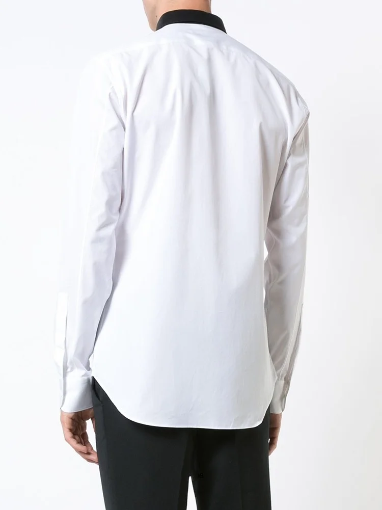 Autumn New Mens Slim Fashion Long Sleeve White Shirt Korean Personality Stitching Shirts Plus Size Male Singer Tops Clothing
Autumn New Mens Slim Fashion Long Sleeve White Shirt Korean Personality Stitching Shirts Plus Size Male Singer Tops Clothing