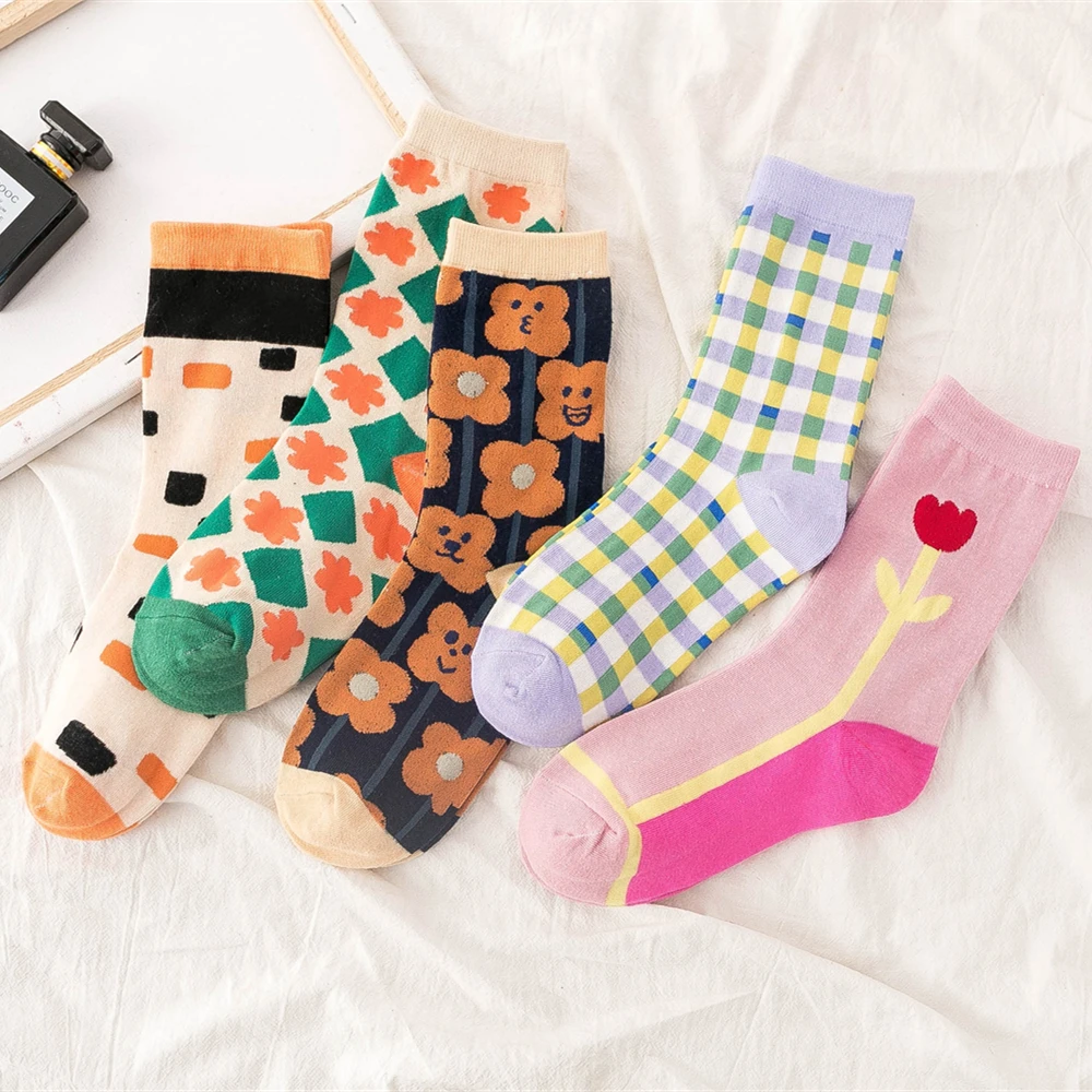 INS New Mori Girl Style Cute Morocco Lattice Floret Stripe Lingge Dots Expression Checkered Funny Soft Tube Socks Preppy Style
INS New Mori Girl Style Cute Morocco Lattice Floret Stripe Lingge Dots Expression Checkered Funny Soft Tube Socks Preppy Style
