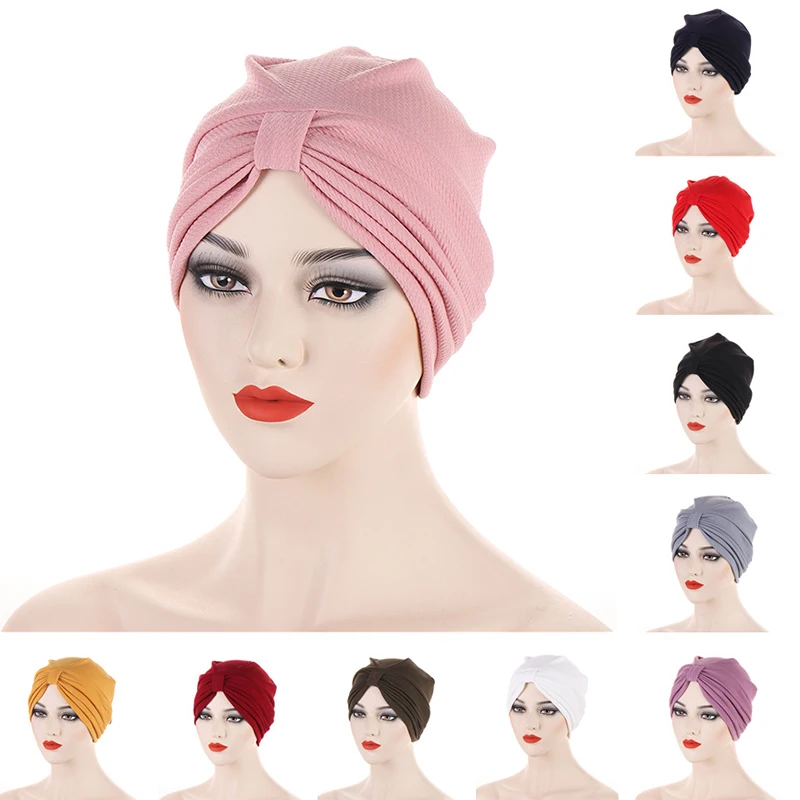New Bubble Pleated Chemo Cap Women Muslim Hijab Indian Turban Beanies Skullier Cancer Hat Bonnet Headscarf Hair Loss Head Cover
New Bubble Pleated Chemo Cap Women Muslim Hijab Indian Turban Beanies Skullier Cancer Hat Bonnet Headscarf Hair Loss Head Cover