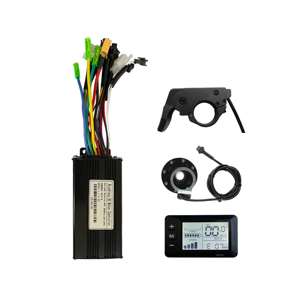 Set Sine Wave Controller 8 PAS Kit Battery Modification Controller Set For 500/750W Motor GD01 Display Throttle Hot Sale
Set Sine Wave Controller 8 PAS Kit Battery Modification Controller Set For 500/750W Motor GD01 Display Throttle Hot Sale