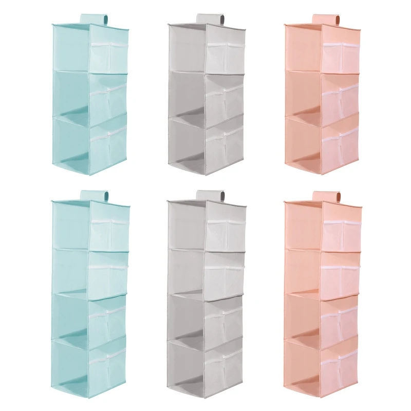 Hanging Closet Organizer and Storage 4-Shelf Shelves Wardrobe Clothes Organization Closets Shelf
Hanging Closet Organizer and Storage 4-Shelf Shelves Wardrobe Clothes Organization Closets Shelf