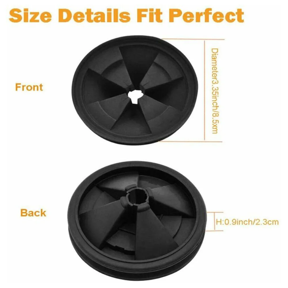 Disposal Splash Guard Garbage Stopper Ring Cover InSinkErator Kitchen Rubber Quiet Collar Sink Baffle Reduce Disposer Noise
Disposal Splash Guard Garbage Stopper Ring Cover InSinkErator Kitchen Rubber Quiet Collar Sink Baffle Reduce Disposer Noise