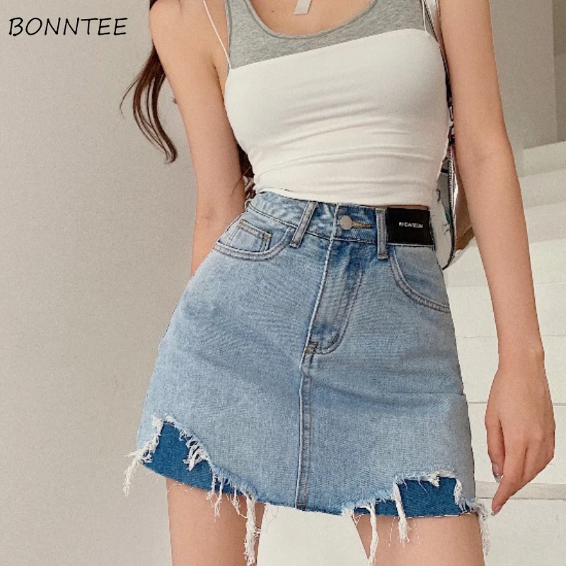 Denim Skirts Women Patchwork Design Fashion Ulzzang Colleges High Waist Sexy Daily Simple All-match Streetwear Summer Casual New
Denim Skirts Women Patchwork Design Fashion Ulzzang Colleges High Waist Sexy Daily Simple All-match Streetwear Summer Casual New