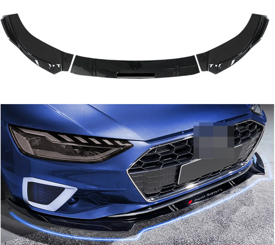 3Pcs Black Warrior Style Front Lip Bumper Splitter Diffuser Spoiler Protection For Audi A4 2020 Sport Version
3Pcs Black Warrior Style Front Lip Bumper Splitter Diffuser Spoiler Protection For Audi A4 2020 Sport Version