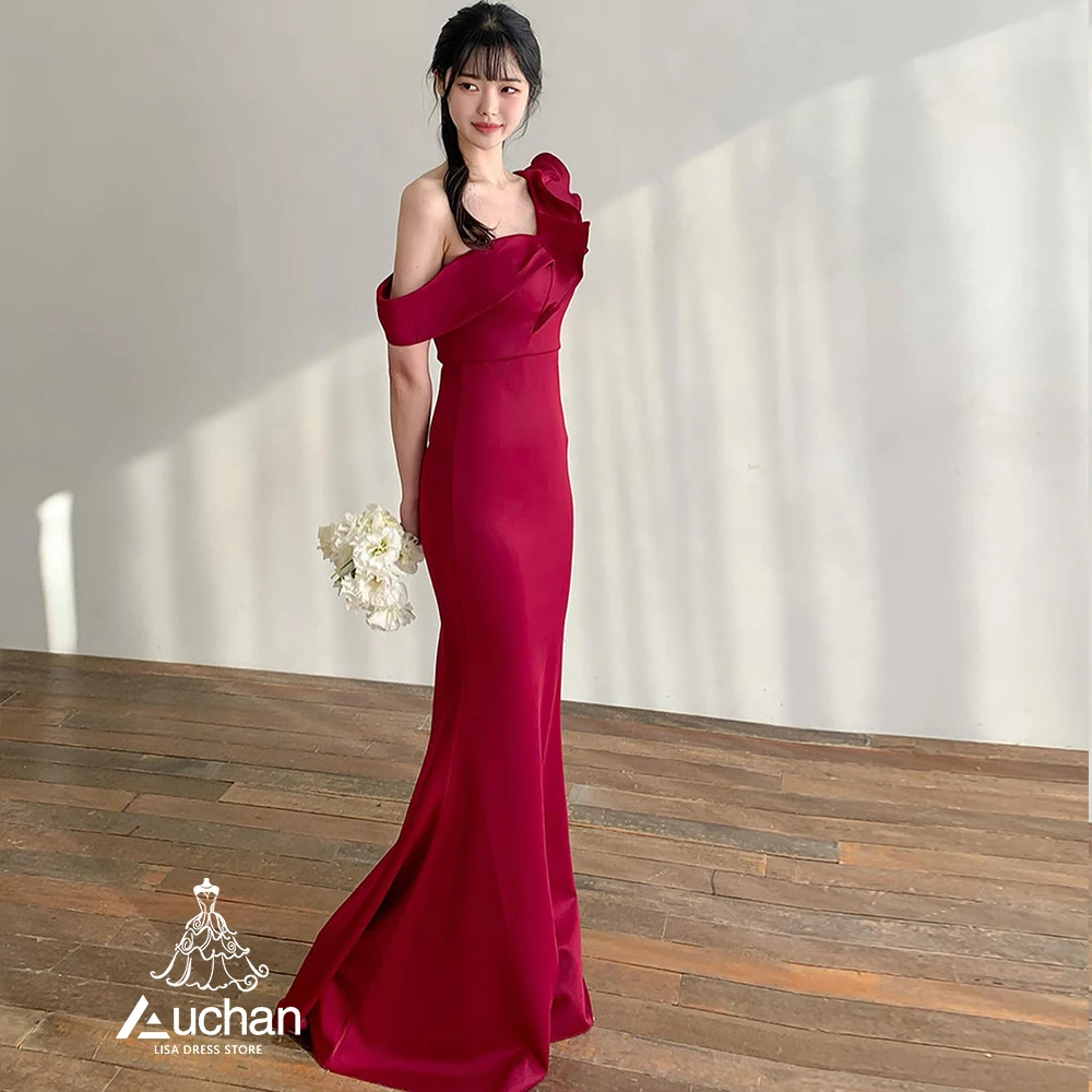 Auchan Red Off The Shoulder Dubai Evening Dress Short Sleeves Floor Length Summer Elegant Party New Dress Suit For Women 2023
Auchan Red Off The Shoulder Dubai Evening Dress Short Sleeves Floor Length Summer Elegant Party New Dress Suit For Women 2023
