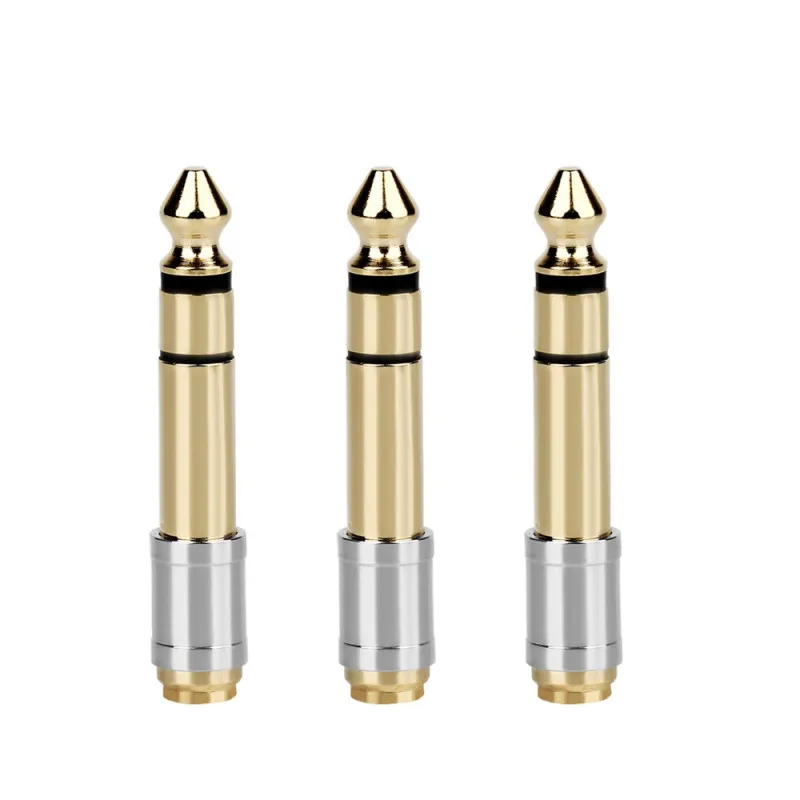 Headphone Plug 6.35mm 1/4" Male To 3.5mm 1/8" Female Adapter 6 3 to 3 5 Conector jack 3 5mm Earphone Connectors Audio Converter
Headphone Plug 6.35mm 1/4" Male To 3.5mm 1/8" Female Adapter 6 3 to 3 5 Conector jack 3 5mm Earphone Connectors Audio Converter