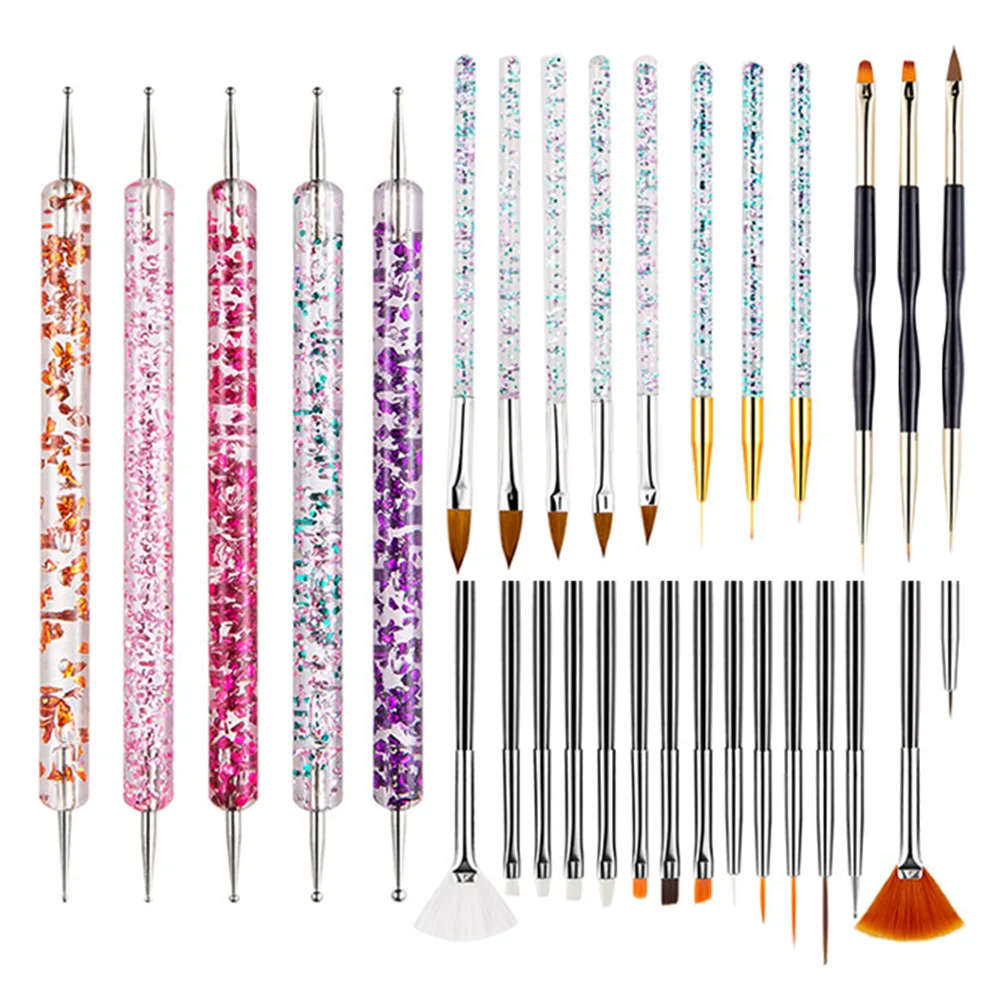Nailbrush Brushesliner Tool Set Polish Extension Cuticle Cleaning Drawing Manicure Too
Nailbrush Brushesliner Tool Set Polish Extension Cuticle Cleaning Drawing Manicure Too