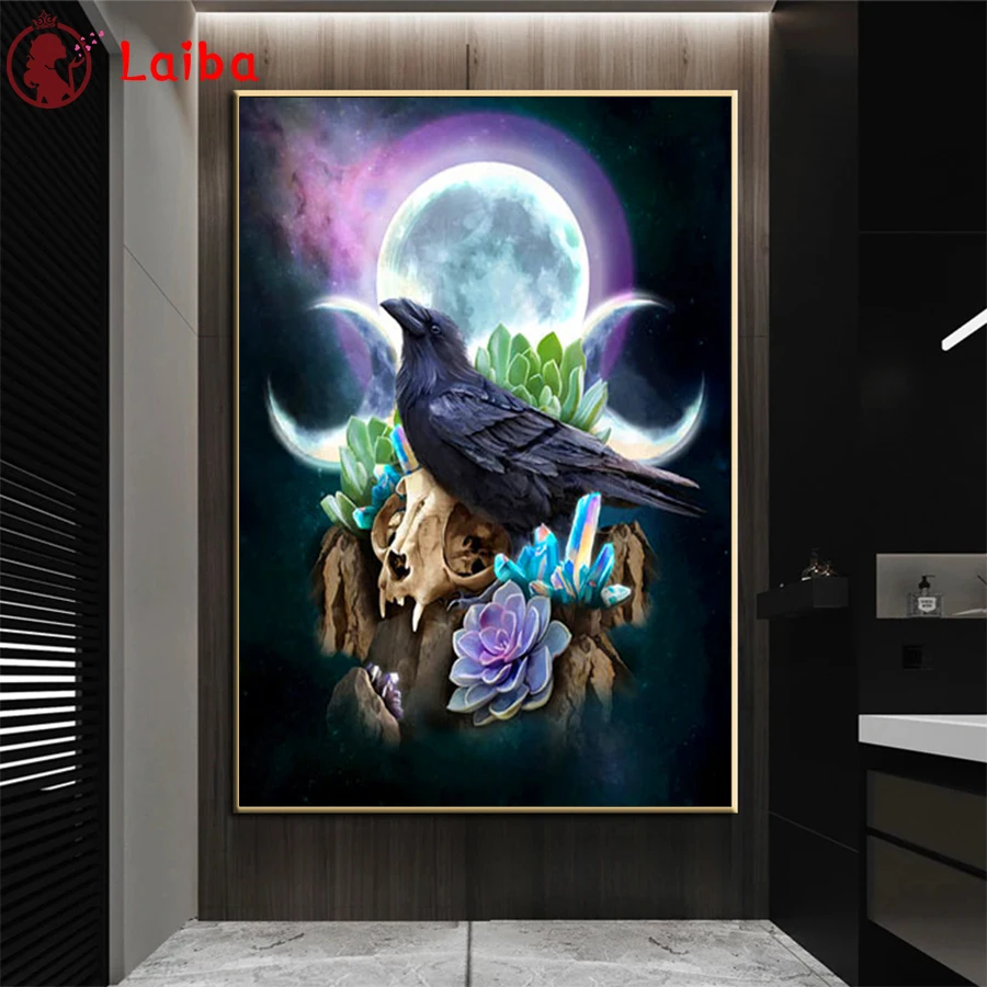 Полноразмерная Алмазная картина «Луна», цветок, животное, ворона, мозаика, вышивка, картина Стразы, алмазная вышивка, распродажа, домашний декор
Полноразмерная Алмазная картина «Луна», цветок, животное, ворона, мозаика, вышивка, картина Стразы, алмазная вышивка, распродажа, домашний декор
