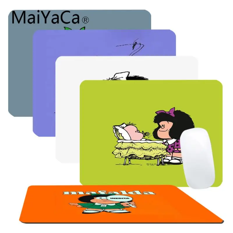 MaiYaCa Vintage Cool Mafalda Customized MousePads Computer Laptop Anime Mouse Mat Top Selling Wholesale Gaming Pad mouse
MaiYaCa Vintage Cool Mafalda Customized MousePads Computer Laptop Anime Mouse Mat Top Selling Wholesale Gaming Pad mouse