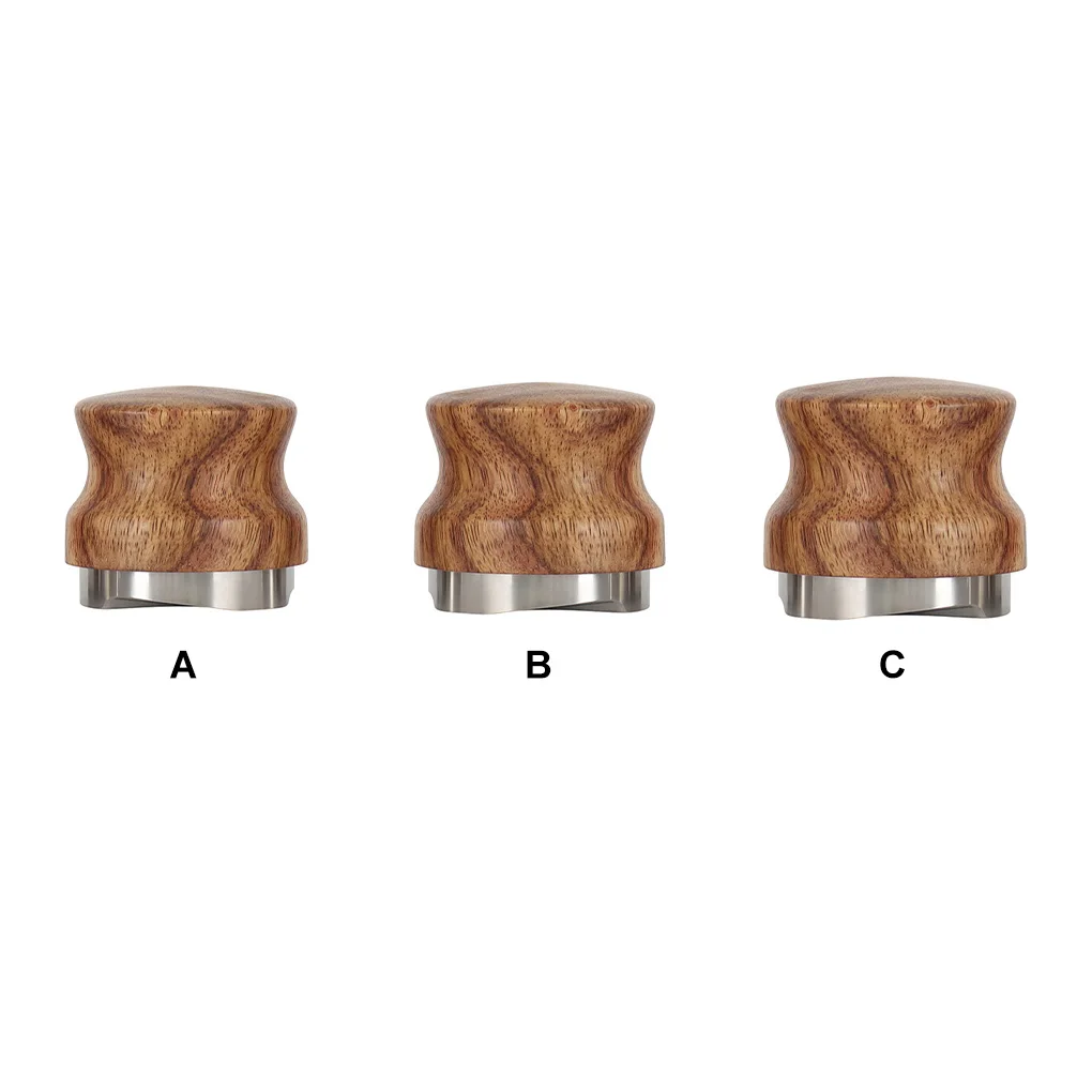 Coffee Tamper Stainless Steel Wood Handle Anti-slip Adjustable Press Distributor Washable Distribution Powder Hammer 51mm
Coffee Tamper Stainless Steel Wood Handle Anti-slip Adjustable Press Distributor Washable Distribution Powder Hammer 51mm