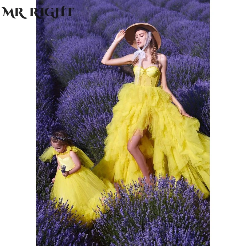 Fluffy Tulle Mother and Daughter Prom Dress to Photo Shoot Sheer Women Pregnancy Robe Maternity Gown for Photography
Fluffy Tulle Mother and Daughter Prom Dress to Photo Shoot Sheer Women Pregnancy Robe Maternity Gown for Photography