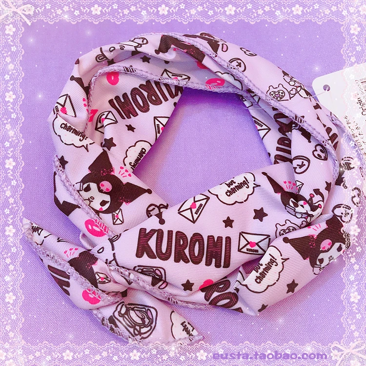 Женский обруч для волос Kuromi, модный ободок с мультяшным принтом, винтажный аксессуар для волос 44 см
Женский обруч для волос Kuromi, модный ободок с мультяшным принтом, винтажный аксессуар для волос 44 см