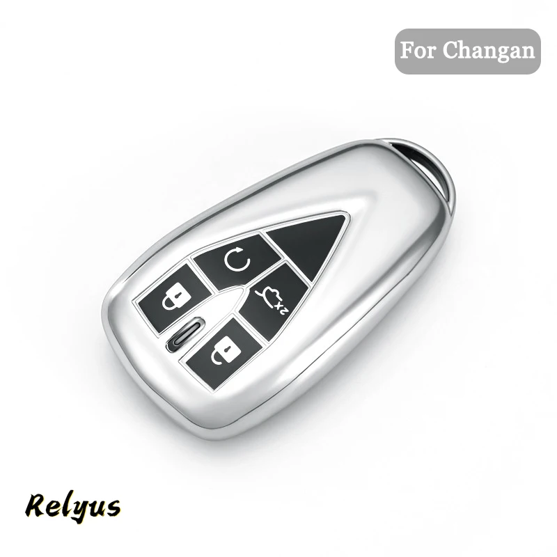 Car TPU Key Case Cover Key Shell Fob Keychain for Changan CS35 Plus CS55 Plus CS75 Plus 2019 2020 Auto Interior Accessories
Car TPU Key Case Cover Key Shell Fob Keychain for Changan CS35 Plus CS55 Plus CS75 Plus 2019 2020 Auto Interior Accessories