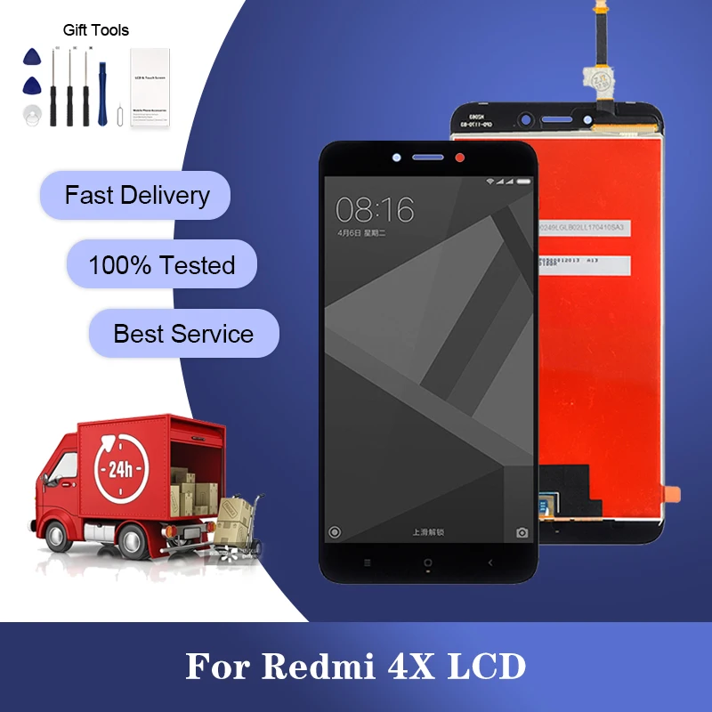 5.0 Inch For Xiaomi Redmi 4X Lcd Touch Screen Digitizer Assembly Repair Parts For Redmi 4X Display Free Ship Wholesale
5.0 Inch For Xiaomi Redmi 4X Lcd Touch Screen Digitizer Assembly Repair Parts For Redmi 4X Display Free Ship Wholesale
