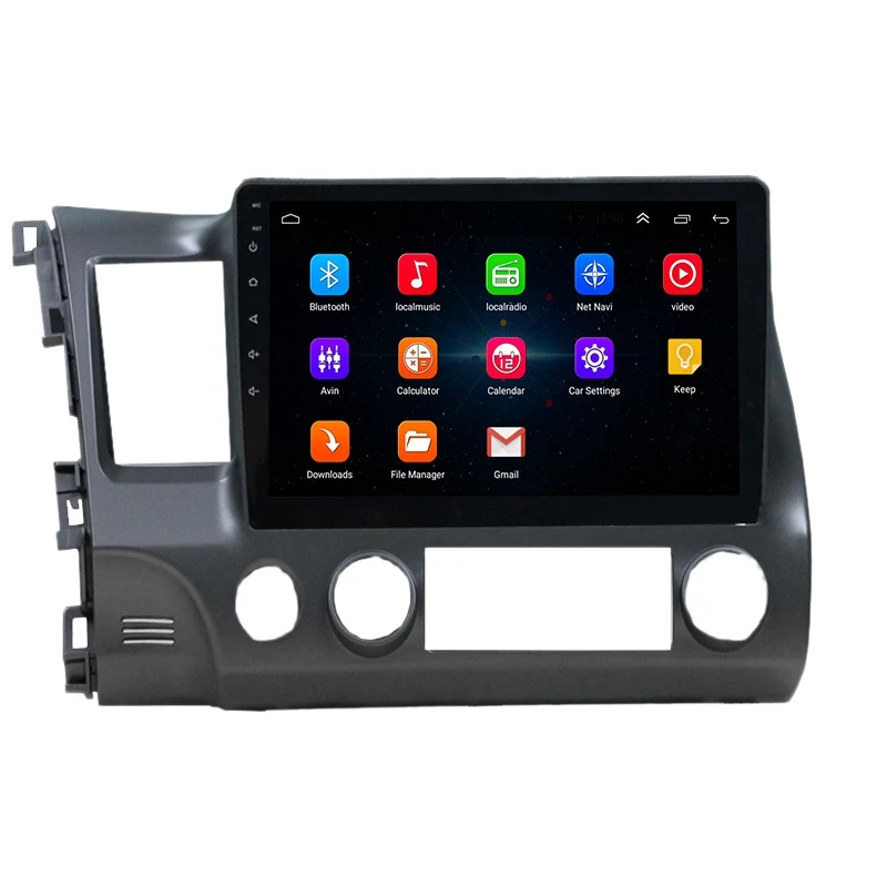 10 Inch 2 Din Android 10.0 Car MP5 Player Stereo Radio 2+16GB Wifi Bluetooth GPS Navigation for Honda Civic 2004-2011
10 Inch 2 Din Android 10.0 Car MP5 Player Stereo Radio 2+16GB Wifi Bluetooth GPS Navigation for Honda Civic 2004-2011