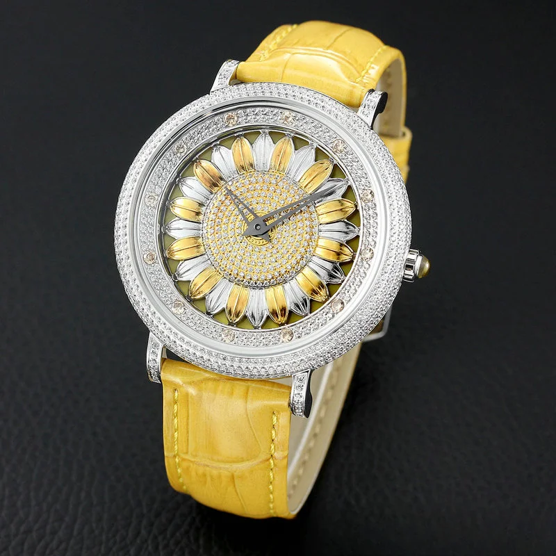 Sunflower Internet Celebrity Good Luck Comes Starry Sky Full Diamond Belt Large Dial Men's and Women's Fashion Watch
Sunflower Internet Celebrity Good Luck Comes Starry Sky Full Diamond Belt Large Dial Men's and Women's Fashion Watch