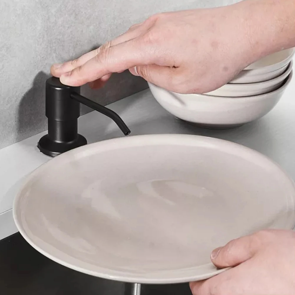 500ml Soap Dispenser 360° ABS Bottle Accessories Bathroom Black Detergent Hand Pump Hand Soap Kitchen Brand New
500ml Soap Dispenser 360° ABS Bottle Accessories Bathroom Black Detergent Hand Pump Hand Soap Kitchen Brand New