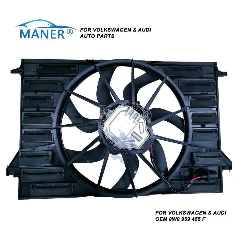 MANERI 8W095945 5F Высококачественный Вентилятор охлаждения двигателя с одним радиатором в сборе для Audi A4 8W0 959 455 F
MANERI 8W095945 5F Высококачественный Вентилятор охлаждения двигателя с одним радиатором в сборе для Audi A4 8W0 959 455 F