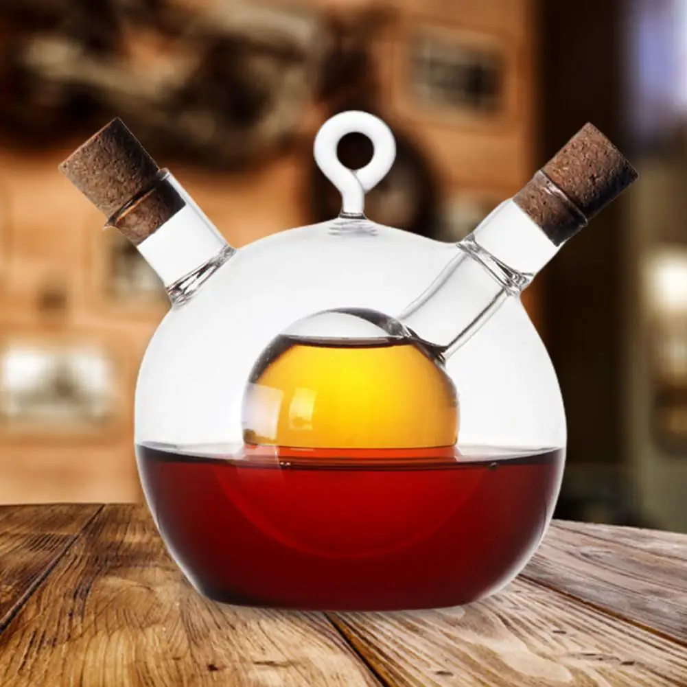 Oil Pot Glass Double Pourer for Cooking Anti-leak Condiment Bottle Cruet Bottles Spout Stoppers Tableware
Oil Pot Glass Double Pourer for Cooking Anti-leak Condiment Bottle Cruet Bottles Spout Stoppers Tableware