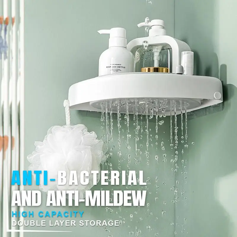Home kitchen bathroom wall free punching rack rotating bathroom rack Shower Storage Rack Shampoo Holder Bathroom Accessories
Home kitchen bathroom wall free punching rack rotating bathroom rack Shower Storage Rack Shampoo Holder Bathroom Accessories